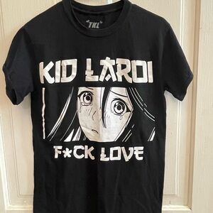 Black Kid Laroi Graphic Tee small